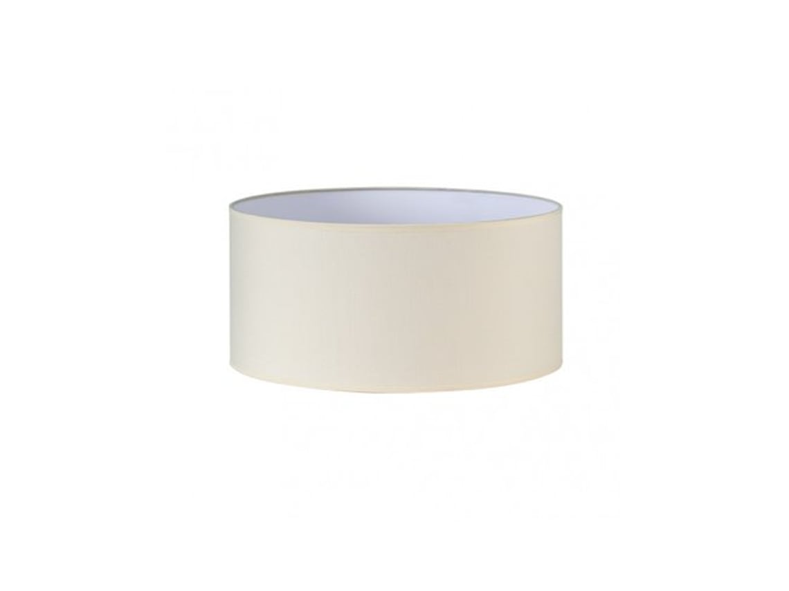 Pantalla Cilindrica Dori M10 beige 50Dx50dx25h Cm Tejido Popelin