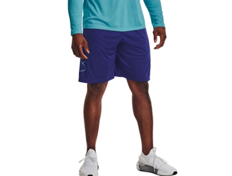 Calção UNDER ARMOUR Shorts Tech Graphic Azul S / Regular Homem