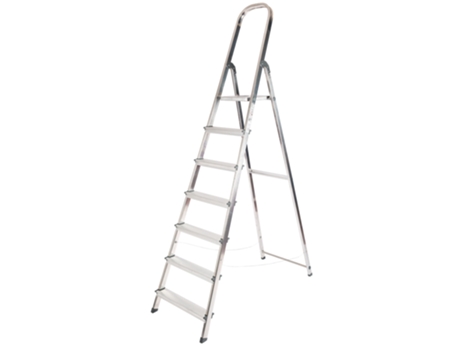 Escalera ROLSER Unica 7 Peldaños Aluminio ROLSER
