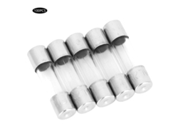 Fusible de vidrio de acción rápida 250 V, 5x20 mm, 100 piezas Protección de circuito