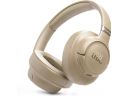Auriculares Bluetooth JBL T780NCBEG (Over Ear -  Micrófono - Beige)