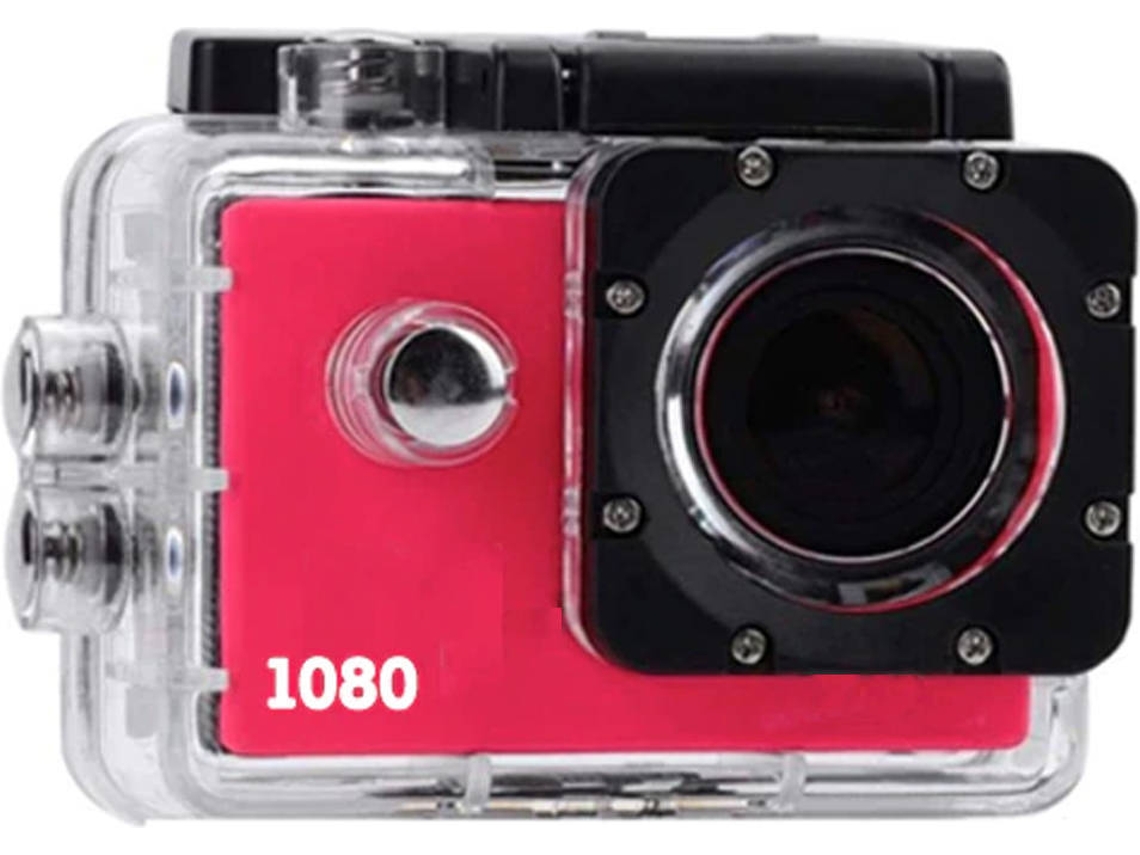 Action Cam KLACK 1080 Rosa (Full HD)