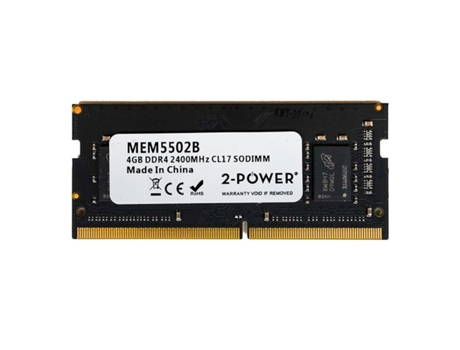 Memoria RAM 2-Power 4GB DDR4 (1x4GB) 2400MHz SO-DIMM