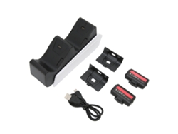 Cargador doble para mando de Xbox con dos baterías recargables de 1100 mAh CHABERLU