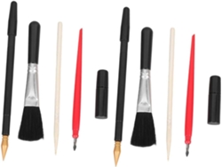 Kit De 10 Herramientas Manuales Para Rascar: Palitos Y Bolígrafos De Diversas Formas.