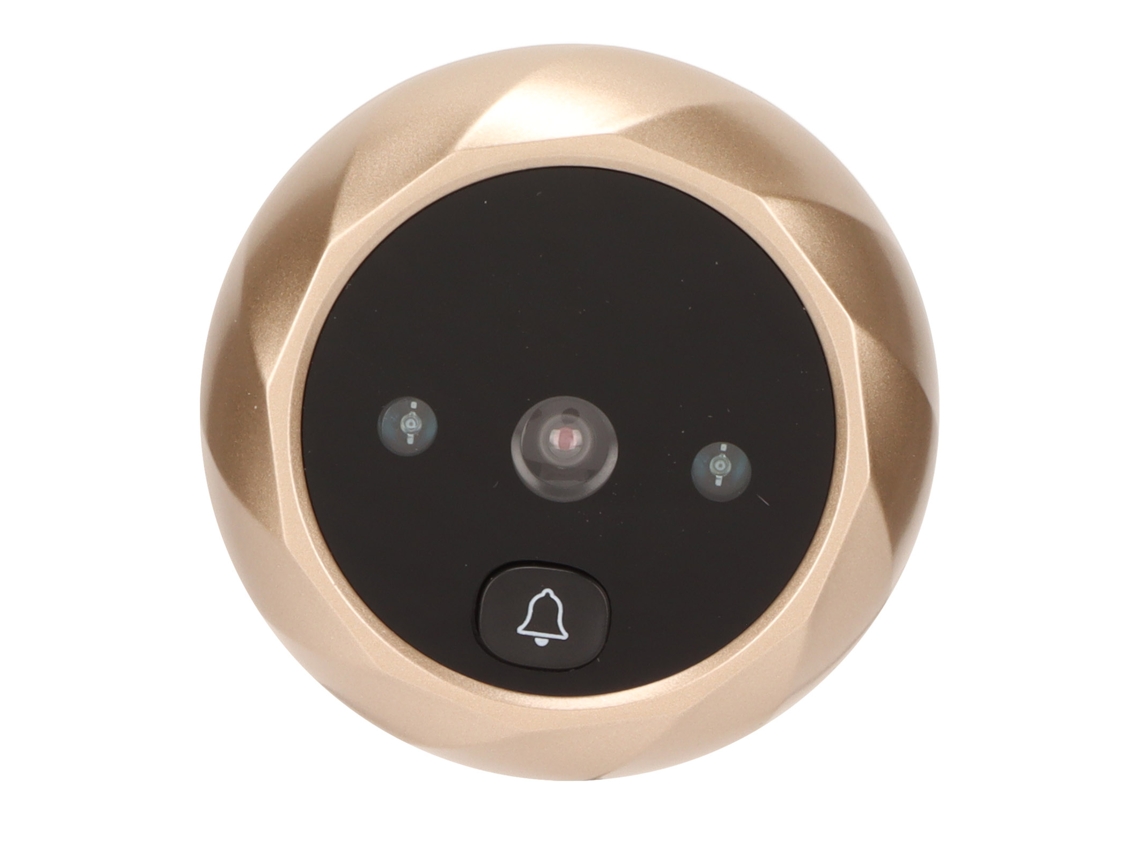 Visor Digital De Porta Com Câmera 2.8 Polegadas Visão Noturna Ir 90 Graus Gravção Em Loop
