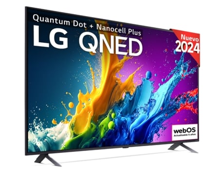 TV LG 55QNED80T6A (QNED - 55'' - 140 cm - 4K Ultra HD - Smart TV)