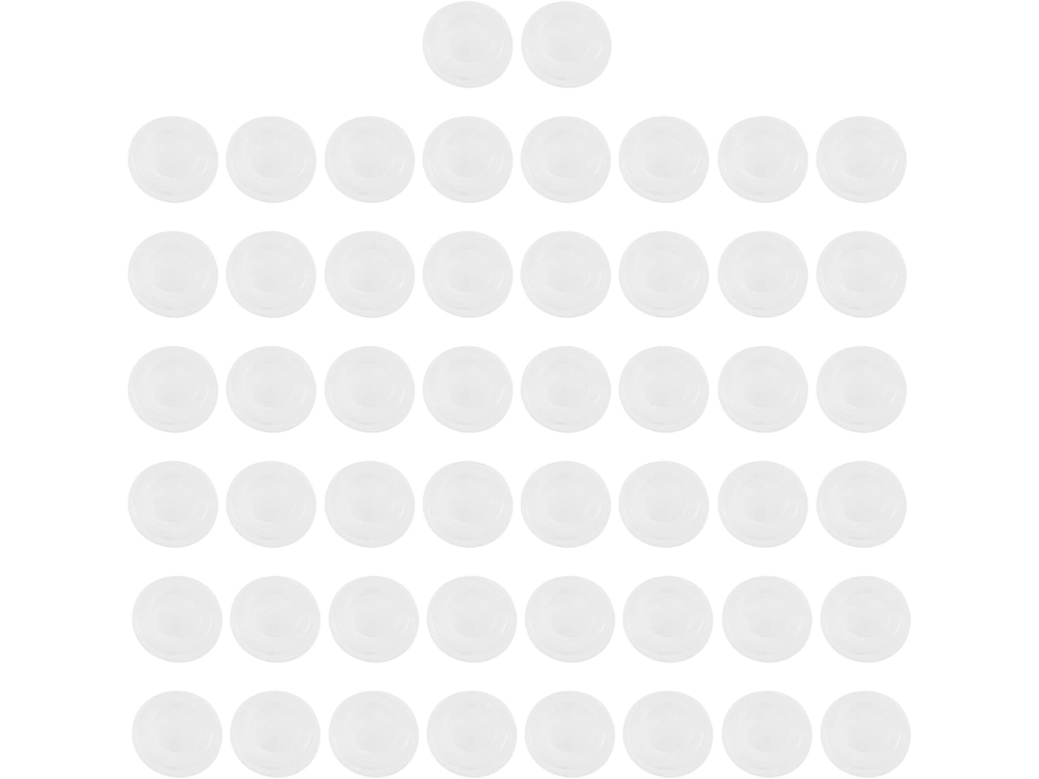 3 Juegos De Almohadillas Protectoras Adhesivas De Silicona Transparente Para Armarios Y Puertas.