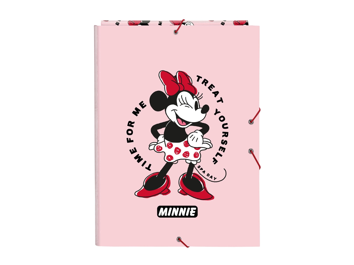 Carpeta Clasificadora Minnie Mouse Me time Rosa A4