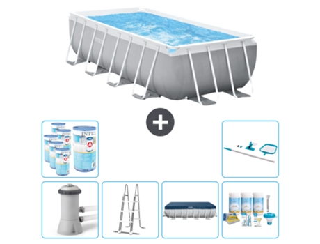 Piscina Tubular INTEX 26788GN-CB34 (6836 L - 200x100cm)