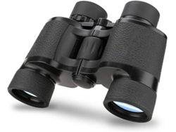 Binoculares 10x40 compactos profesionales IP68 con poca luz, FMC, prisma Bak4, correa para bolsa, observación de aves, conciertos, viajes, color negro Yizhood