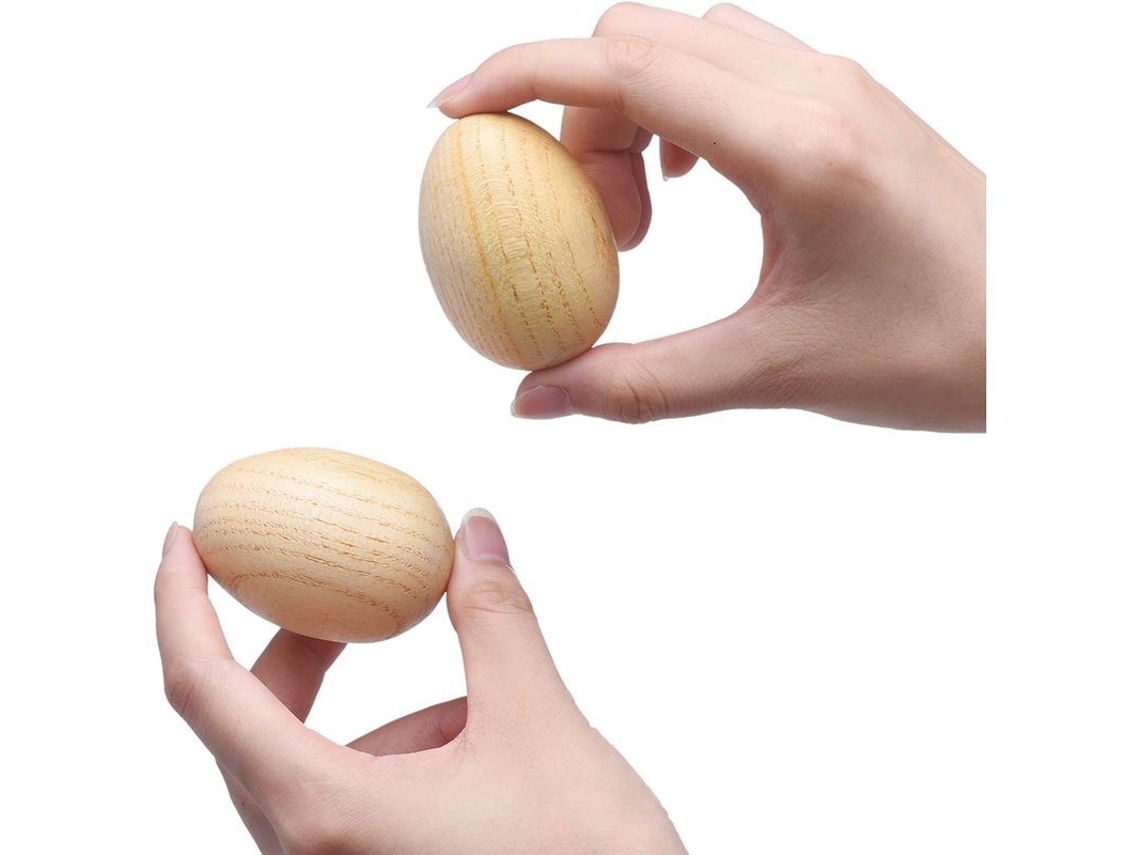 2 Xilófonos De Madera Natural, Tambores De Percusión Musical Para Bebés, 4 Cm X 6 Cm