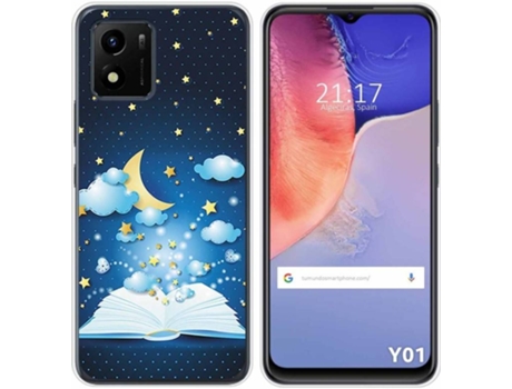 Carcasa Vivo Y01 TUMUNDOSMARTPHONE Dibujos Libro Cuentos Multicolor