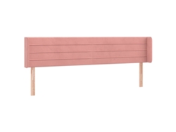 Maison Exclusive - Cabecero De Terciopelo Rosa 203x16x78/88 Cm