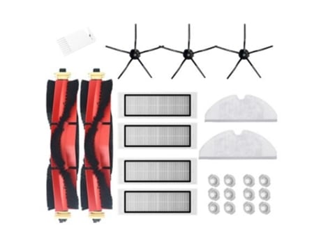 Adecuado para Xiaomi Roborock S5 Max S6 S60 S65 S5 S50 E35 cepillo principal Filtro de Cepillo Lateral
