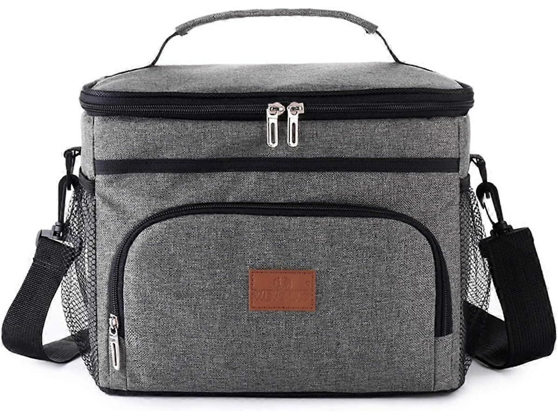 Bolsa térmica plegable, aislada y a prueba de fugas con laterales suaves, ideal para picnics, compras, acampadas y viajes en coche. M