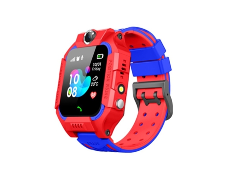 Smartwatch Z6F Kids Sos Phone Watch Ip67 Control remoto de fotos a prueba de agua para iOS Android Red