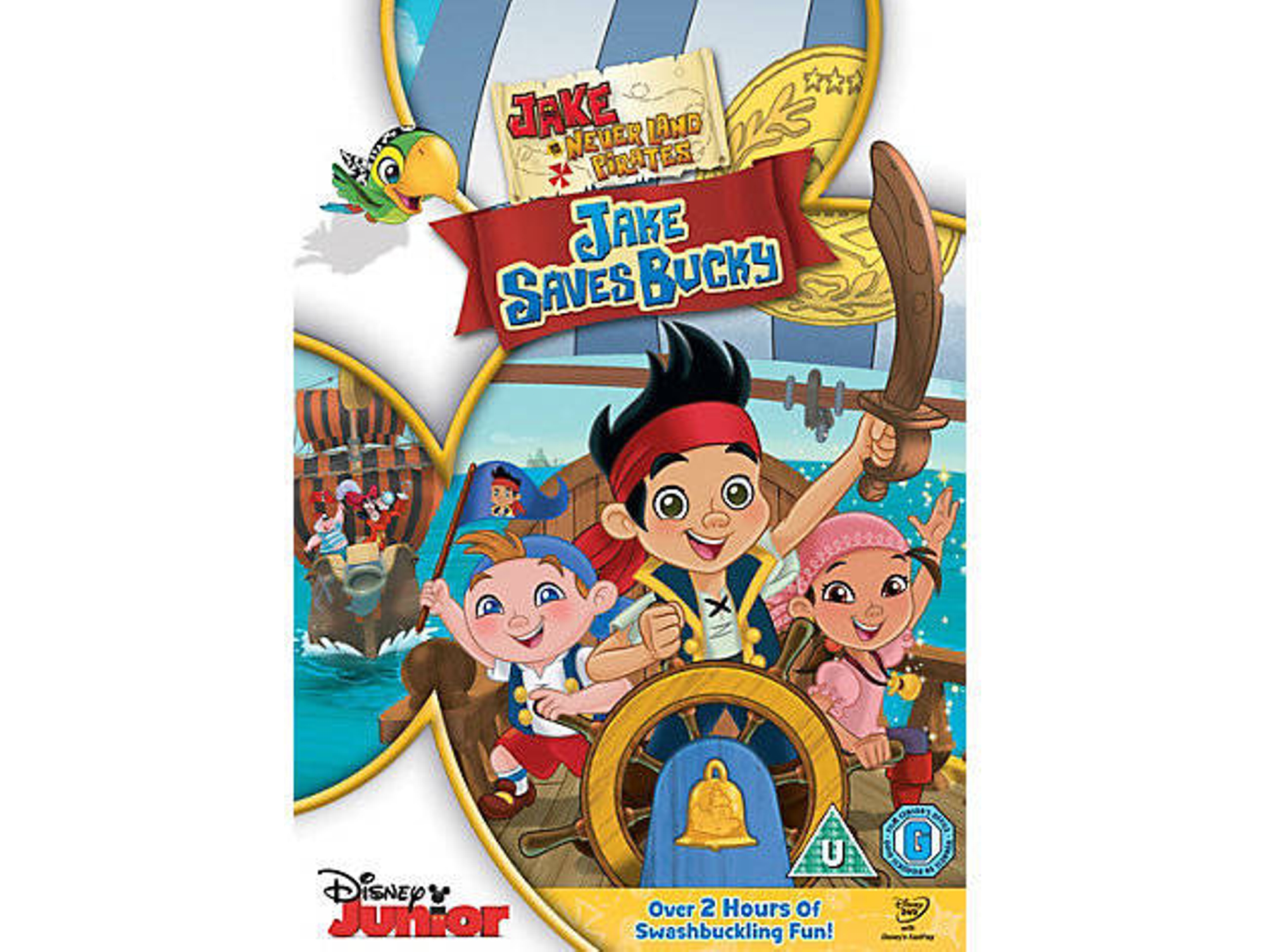 DVD Jake and The Never Land Pirates: Jake Saves Bucky Inglés