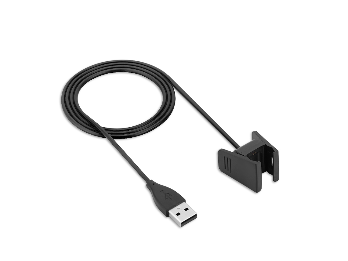 Cargador Con Protección De Chip Compatible Con El Reloj Inteligente De Fitness Fitbit Charge2