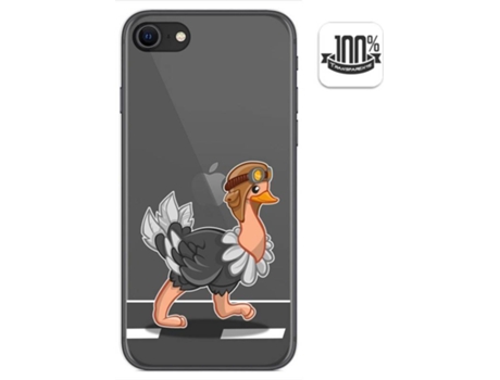 Carcasa iPhone SE 2020 TUMUNDOSMARTPHONE Avestruz Multicolor