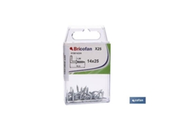 Bl 15 uds. 18x40 zincado   caja 12 unid.
