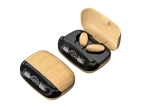 Auriculares Bluetooth True Wireless Inalámbrico Inalámbrico 5.2 Madera Retro