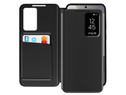 Funda Ventana Tapa Tarjetas Para Samsung Galaxy S25 Avizar Negro