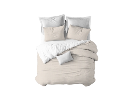 Funda Nórdica Vichy Beige SOKIOS