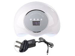 Lámpara de uñas LED UV potente de 72 W con secado rápido y sensor automático para manicuras.
