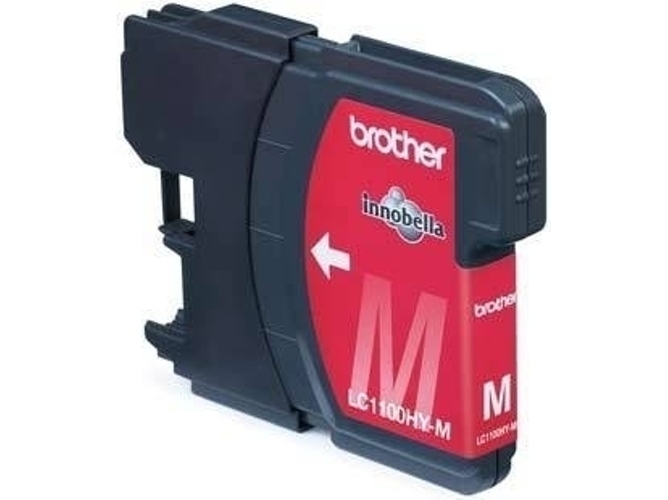 Cartucho de tinta Original BROTHER LC1100HYM Magenta 750 páginas