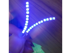 Cílios Postiços de Led À Prova D'água, Adequados para Cílios Postiços de 1cm a 1,5cm com Aplicação por Spray. MDUG (azul)