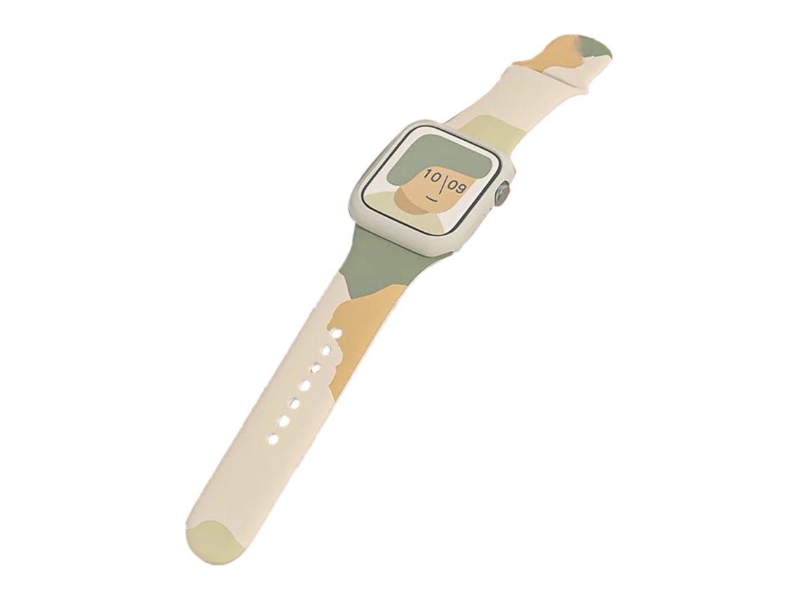Correa de silicona estampada para Apple Watch Series 6/7, de liberación rápida | EOOCOO