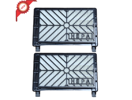2 piezas accesorios para aspiradoras piezas filtro Hepa para Philips Fc8428 Fc8429 Fc8436 Fc8437 Fc8438 Fc8606 Fc8607 Fc8610 Fc8611