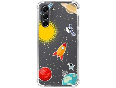 Carcasa Samsung Galaxy S21 FE 5G TUMUNDOSMARTPHONE Espacio Multicolor