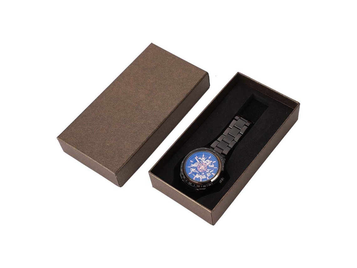 Reloj Automático Para Hombre Forsining, Acero Inoxidable, Resistente Al Agua Hasta 30 M, Oro Rosa.