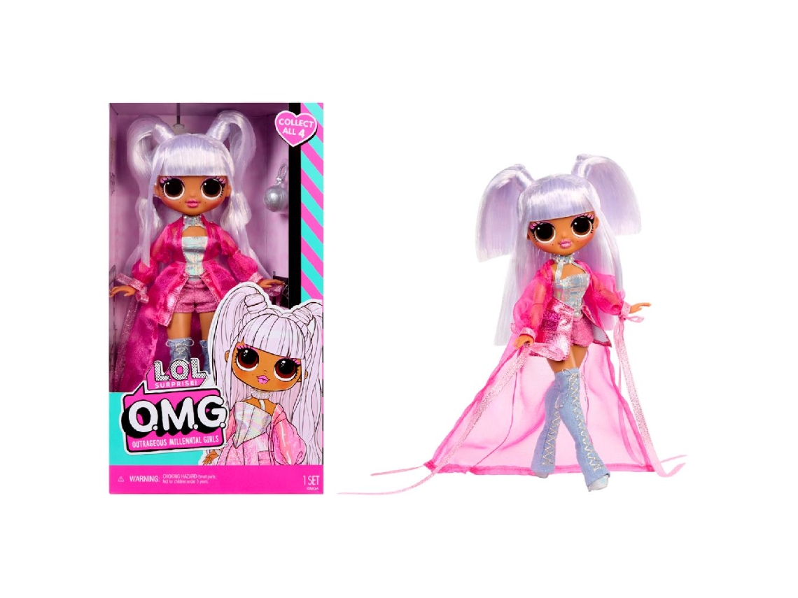 ¡Lol Surprise! Muñeca de moda multicolor OMG Kitty Queen