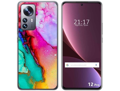 Carcasa para Xiaomi 12 Pro 5G TUMUNDOSMARTPHONE Dibujos Mármol 15 Multicolor