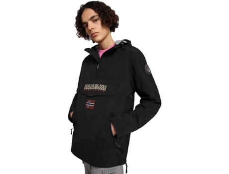Abrigo para Hombre NAPAPIJRI Rainforest S Pocket 2 Negro para Nautica (S)
