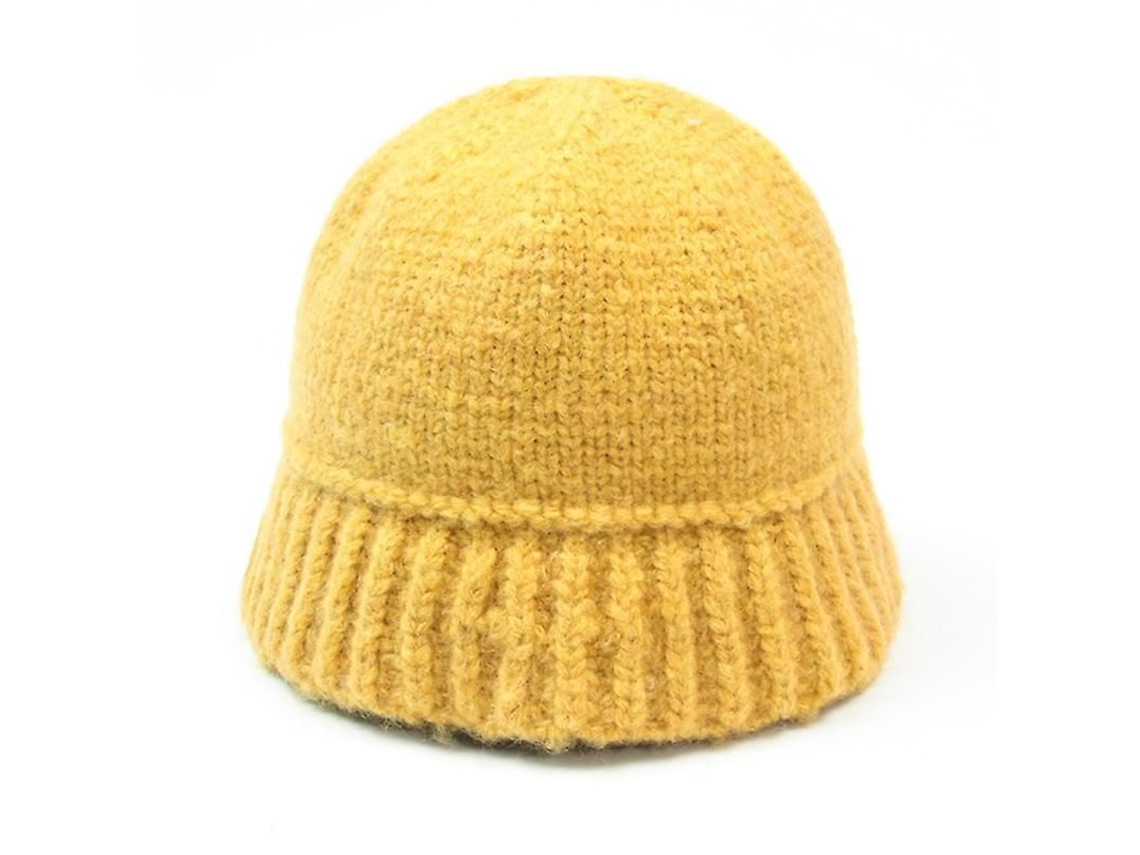 2026-gorro De Pescador Tejido Trendy De Lana Para Mujer Niña Imprescindible En Invierno