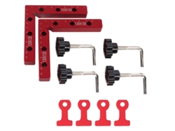 Régua Ângulo Retto Clamp Ferramenta Carpintaria Alumínio Anodizado Ferramenta Fixação Madeira