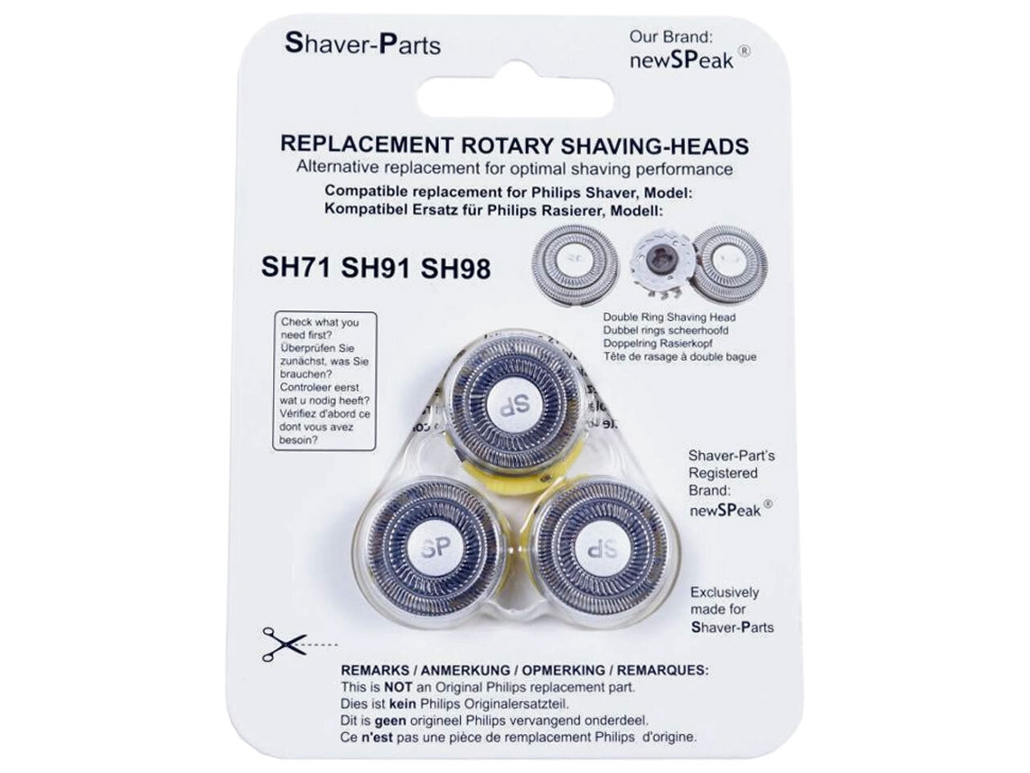 Cuchillas Para Máquina De Afeitar Compatibles Con Philips Sh71/50
