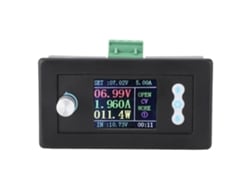 Módulo De Fonte De Alimentação Redutora Gt150w Com Display Lcd Conversor Buck Constante