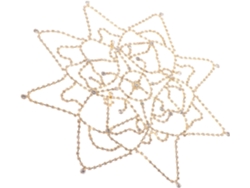Tiara De Corrente Elegante, Acessório Perfeito Para Decoração De Casamentos E Ocasiões Especiais.