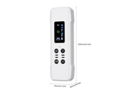 Detector Portátil De Monóxido De Carbono 3 En 1 Con Sensor Electroquímico, Medidor De Co, Medidor De Temperatura Y Humedad Para Camping, Coche Y Autocaravana.