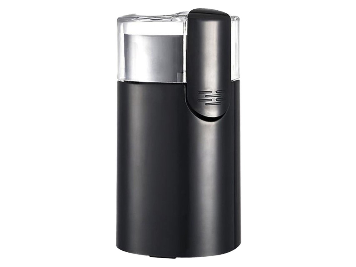 Molinillo de café de 50/60 g, 160 W, cuchillas de acero inoxidable y compartimento para guardar el cable. Mdug