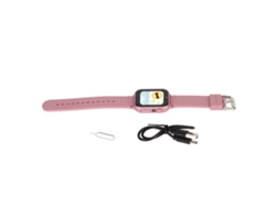 Smart Watch Infantil Com Duas Câmeras Multifuncional Hd Para Meninos E Meninas De 4 A 12 Anos Champagne
