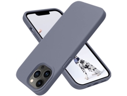 Caso Para Iphone 13 Pro Max, Silicona Antichoque Delgado Protectora Lavanda