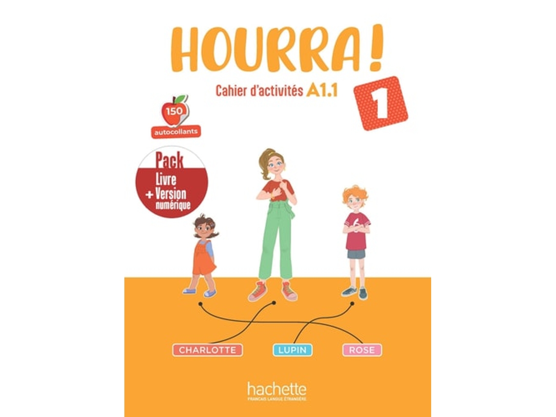 Libro Hourra! 1 - Pack Cahier Version Numerique De Hugues Denisot (francés)