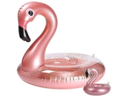 Flotador inflable para piscina, flotador de flamenco con material grueso y duradero, fácil de inflar, juguete acuático para tumbonas de piscina.