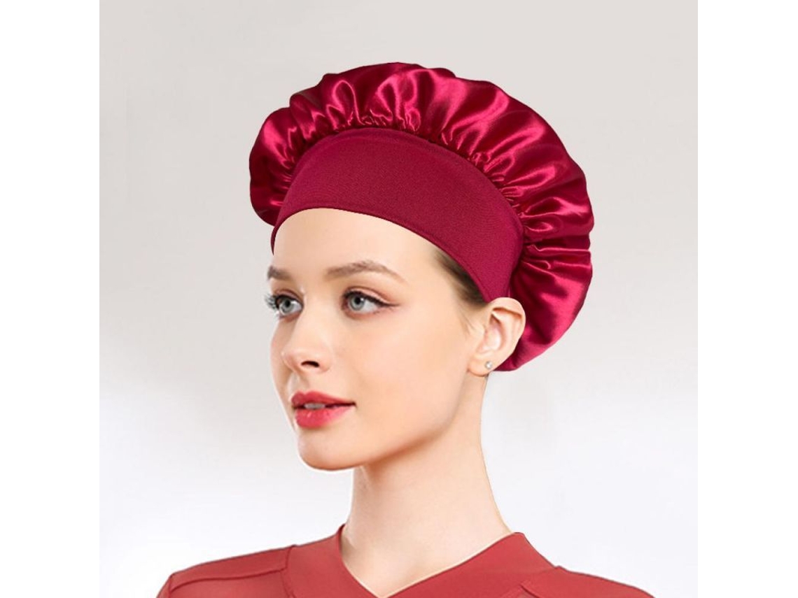 Gorro De Seda Para Dormir, Cubrecabezas Para Cabello Rizado, Diseño Rja Para Mujer